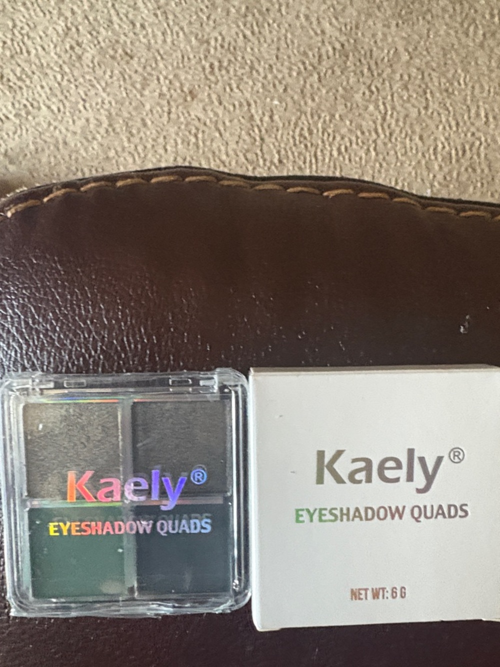 Eyeshadow Quads - Green & Black Shades
